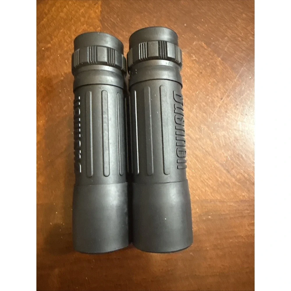 Bushnell Powerview 10x25mm Compact Folding Roof Binocular, Non-slip Rubber Armor